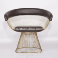 Replica di Sedia da Pranzu in Acciaio Inox Warren Platner